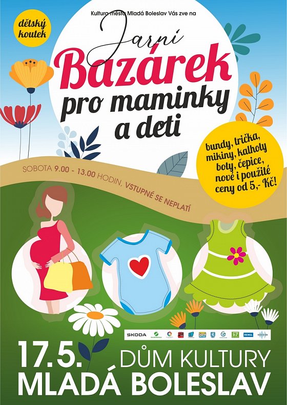 Jarní Bazárek pro maminky a děti
